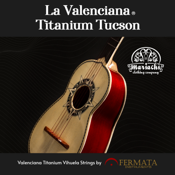 Valenciana Titanium 32232 Tucson Tuning Vihuela String Set
