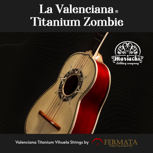 Valenciana Titanium 32132 Zombie Tuning Vihuela String Set
