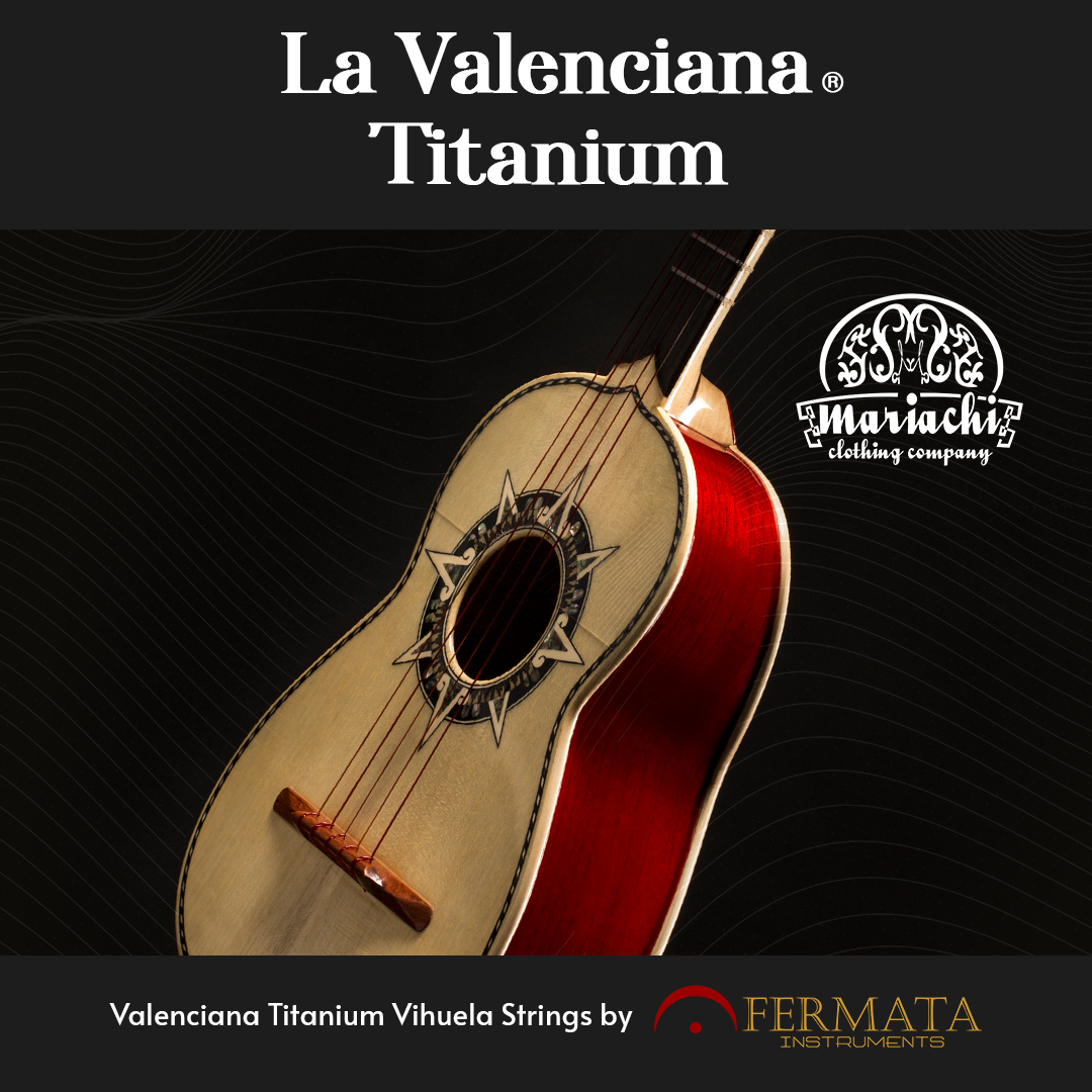 Valenciana Titanium Vihuela String Single