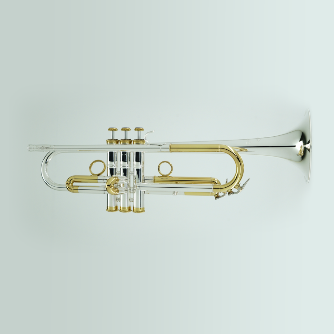 Carol Brass Mariachi Trumpet CTR-5000L-GST-Bb-SRL - Image 11