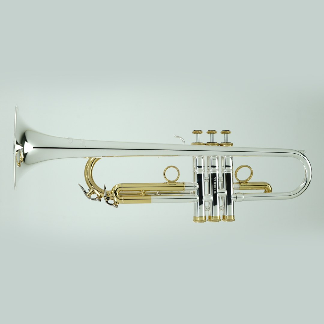 Carol Brass Mariachi Trumpet CTR-5000L-GST-Bb-SRL - Image 2