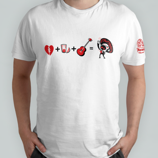 Alternative view of Mariachi Equation T-Shirt